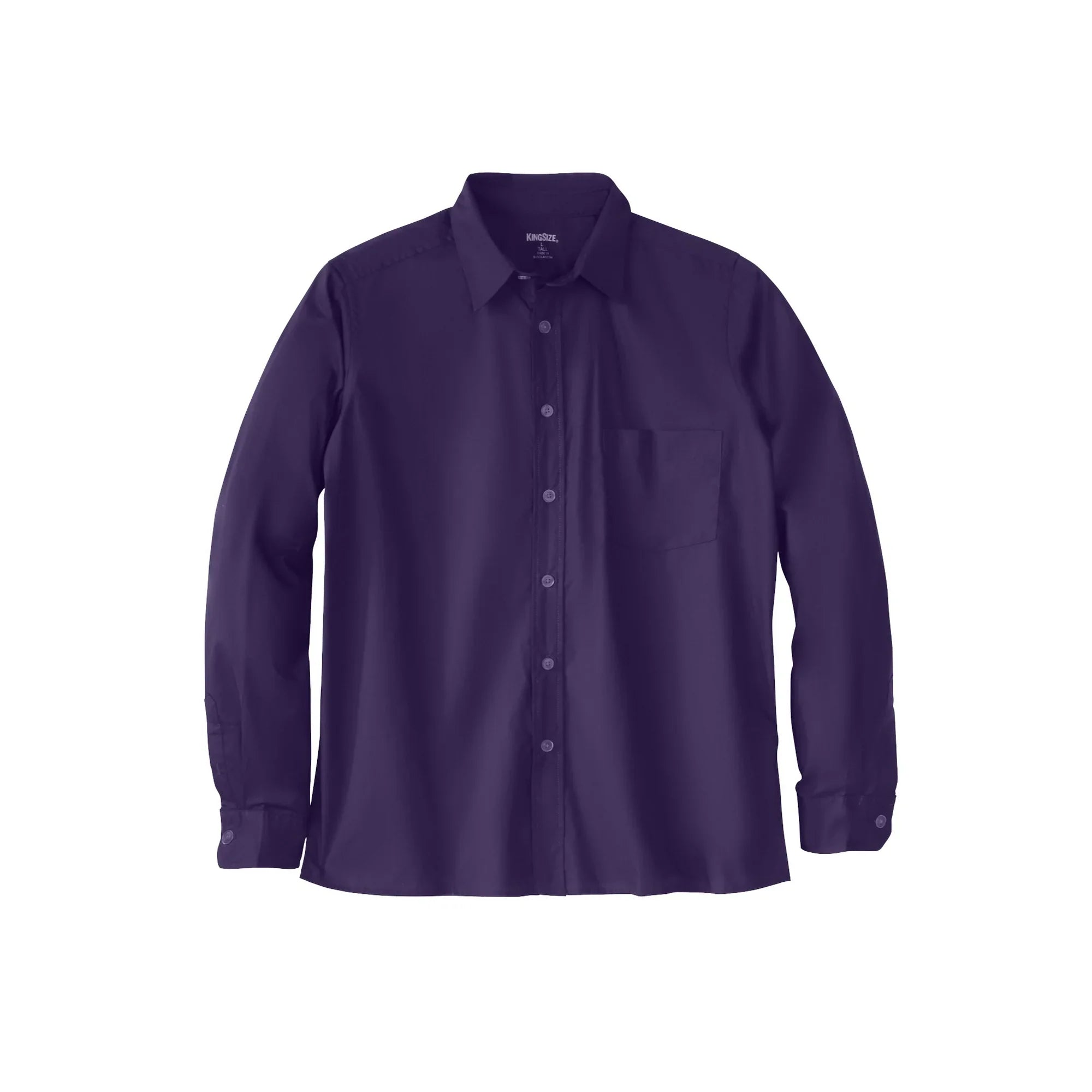 KingSize Men's Big & Tall The No-Tuck Casual Shirt